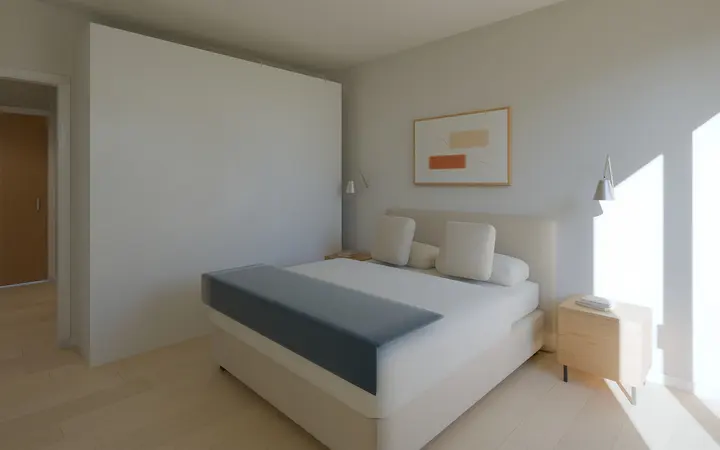 Residenza Le Terrazze: bedroom, render
