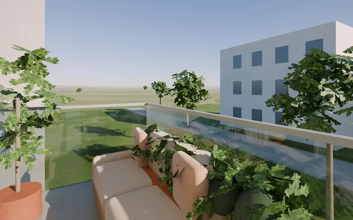 Residenza Le Terrazze: terrace, render